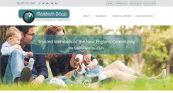 Desktop Screenshot of markham-group.com